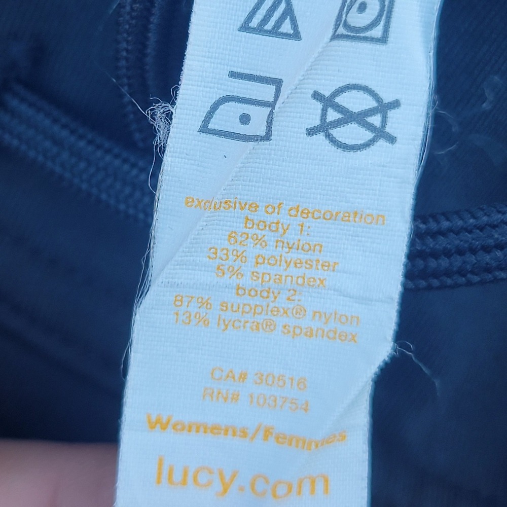Lot of 2 Lucy Get Going Pant Ruched Athletic Jogger Sz Large Hiking Outdoor Yoga - Picture 4 of 12